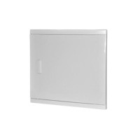 Щиток встраиваемый Nedbox 1x12+2M, N (6x16мм²+6x10мм²) PE (6x16мм²+6x10мм²), белая металлическая дверь, 305х330х86мм, IP40, IK07, белый