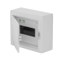 Щит навесной ECO BOX 1x8M, N/PE 2x 2x16+5x10mm2, белая пласт. дверь, белый RAL9003, 198x228x96mm, IP40
