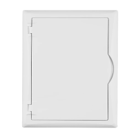 Щит навесной ECO BOX 2x12M, N/PE 3x 6x16+3x10mm2, белая пласт. дверь, белый RAL9003, 434x354x105mm, IP40