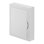 Щит навесной ECO BOX 2x12M, N/PE 3x 6x16+3x10mm2, белая пласт. дверь, белый RAL9003, 434x354x105mm, IP40