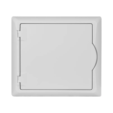 Щит встраив. ECO BOX 1x6M, N/PE 2x 2x16+3x10mm2, белая пласт. дверь, белый RAL9003, 240x270x106mm, IP40