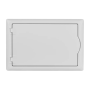 Щит встраив. ECO BOX 1x12M, N/PE 2x 2x16+7x10mm2, белая пласт. дверь, белый RAL9003, 240x360x106mm, IP40