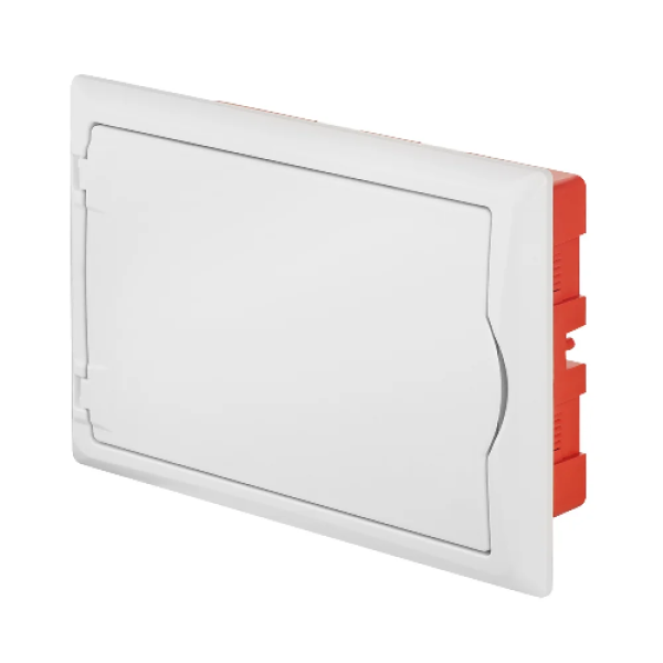Щит встраив. ECO BOX 1x12M, N/PE 2x 2x16+7x10mm2, белая пласт. дверь, белый RAL9003, 240x360x106mm, IP40