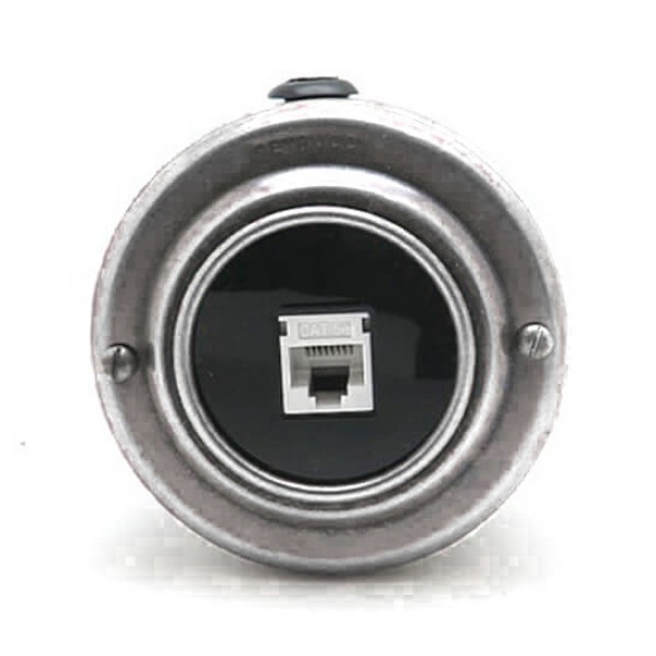 Розетка компьютерная RJ45, металл, хром Petrucci