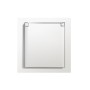 Накладка для розетки Schuko с заземлением, с крышкой, 16A 250 В~, матовый белый, серия DA
