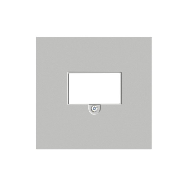 Накладка стандарта TAE для розеток USB, HDMI, аудио, матовый серый, серия DA