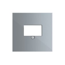 Накладка стандарта TAE для розеток USB, HDMI, аудио, алюминий,серия DA