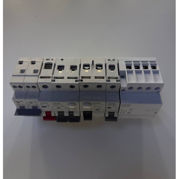 GEYA Автоматический выключатель GYM9HDC-1P-16C, 1P, 16A, характеристика C, 6kA, 250VDC, 1M, Артикул GYM9HDC1PC16