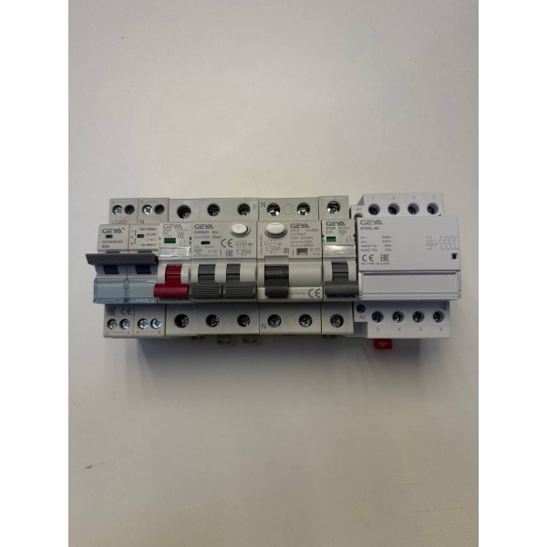GEYA Автоматический выключатель GYM9HDC-1P-16C, 1P, 16A, характеристика C, 6kA, 250VDC, 1M, Артикул GYM9HDC1PC16