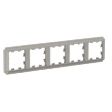 Рамка 5-ая (пятерная), серия Atlas Design Antique, Schneider Electric, шампань