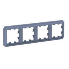 Рамка 4-ая (четверная), серия Atlas Design Antique, Schneider Electric, грифель
