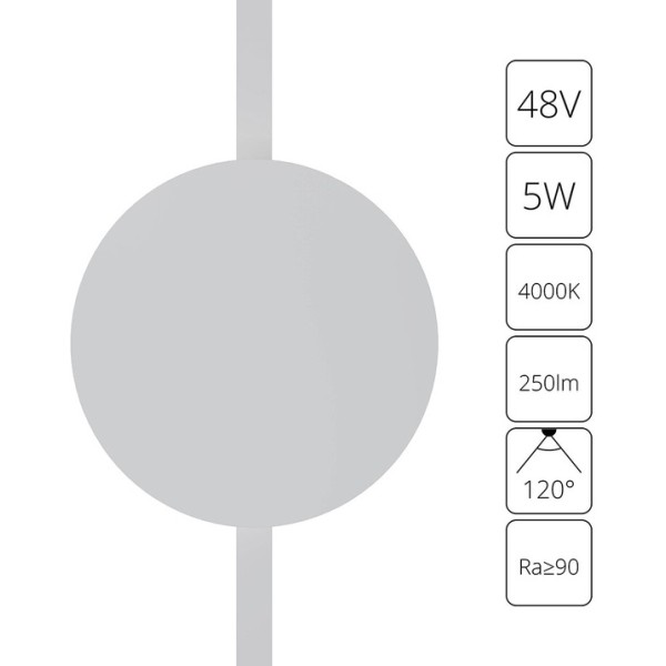 Трековый светильник Rapid A6163PL-1WH