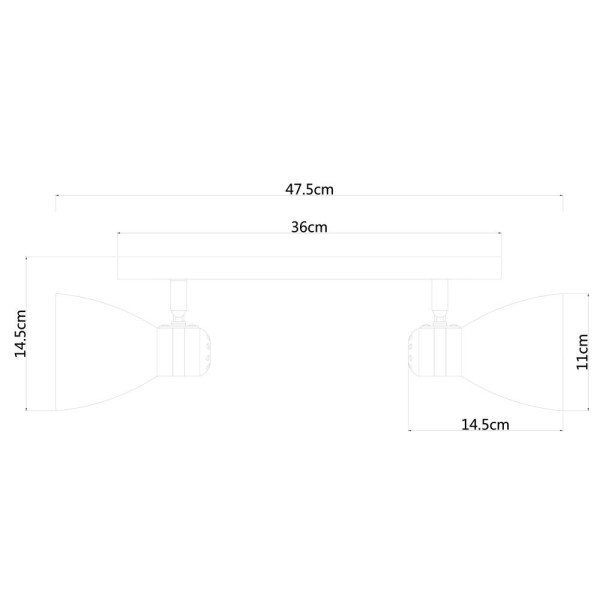 Спот Mercoled A5049AP-2WH