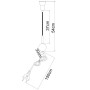 Спот Falena A3116AP-1SS