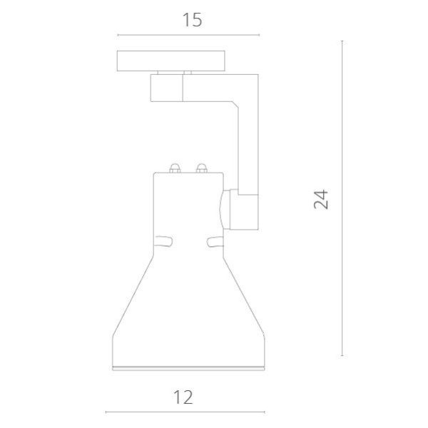 Трековый светильник Nido A5108PL-1WH