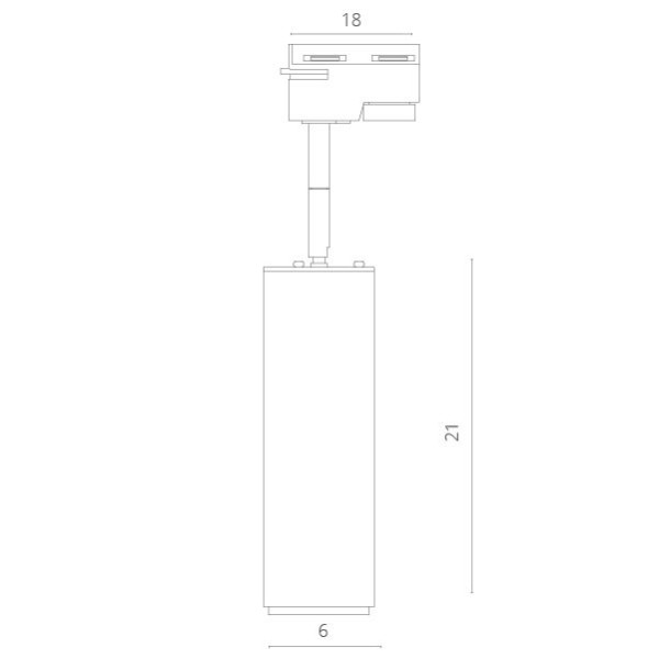 Спот Periscopio A1412PL-1WH