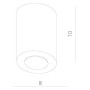 Точечный светильник Facile A5112PL-1WH Точечный светильник Facile A5112PL-1WH