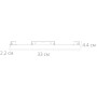 Трековый светильник Linea A4635PL-1WH
