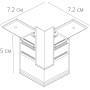 Коннектор угловой Linea-Accessories A480633