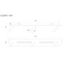 Спот Pisces A2220PL-3GO