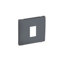 Лицевая панель Apolo 5000 для розетки RJ-45 21453 &ndash; графит