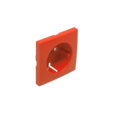 Лицевая панель для розетки 2к+з с защитными шторками Logus90