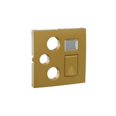 Лицевая панель для мультимедийных розеток R-TV-SAT-RJ45/R-TV-SAT-RJ45 &ndash; SC Logus90
