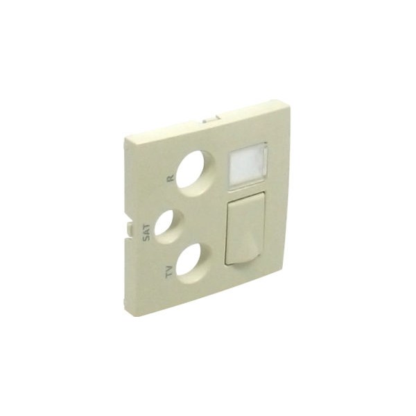 Лицевая панель для мультимедийных розеток R-TV-SAT-RJ45/R-TV-SAT-RJ45 &ndash; SC Logus90