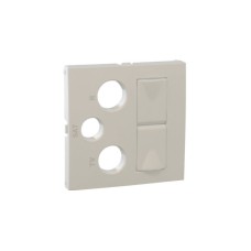 Лицевая панель для мультимедийных розеток R-TV-SAT-2xRJ45 Logus90