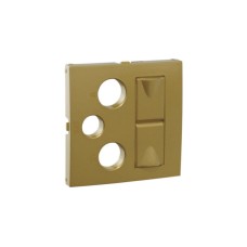 Лицевая панель для мультимедийных розеток R-TV-SAT-2xRJ45 Logus90