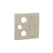 Лицевая панель для мультимедийных розеток R-TV-SAT-2xRJ45 Logus90