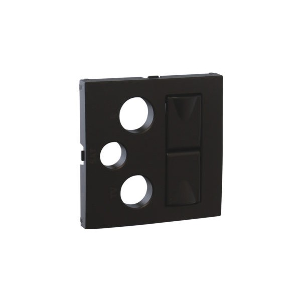 Лицевая панель для мультимедийных розеток R-TV-SAT-2xRJ45 Logus90