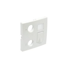 Лицевая панель для мультимедийных розток R-TV-RJ45/R-TV-RJ45-FO Logus90