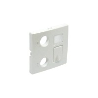 Лицевая панель для мультимедийных розток R-TV-RJ45/R-TV-RJ45-FO Logus90
