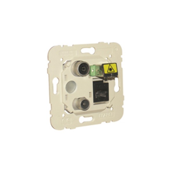Мультимедийная розетка для подключения звездой R-TV-RJ45 кат. 6 UTP &ndash; SC