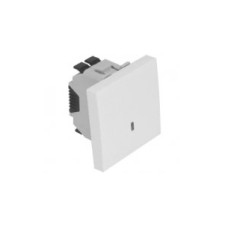 Кнопка &ndash; 2 модуля с подсветкой (12V) &ndash; белый