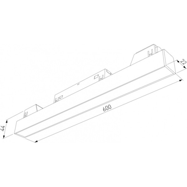 Трековый светильник Slim Magnetic 85002/01