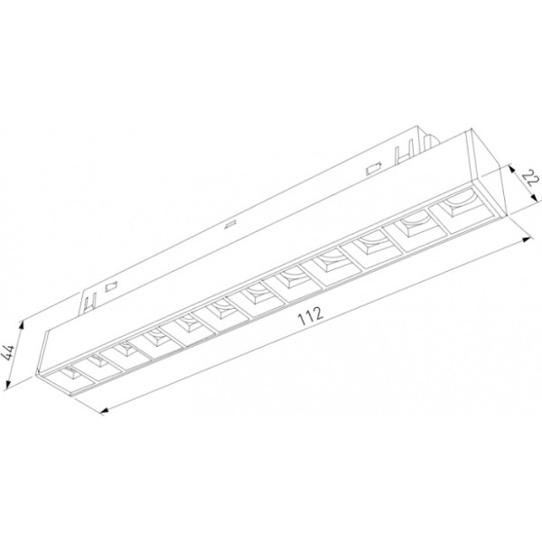 Трековый светильник Slim Magnetic 85004/01