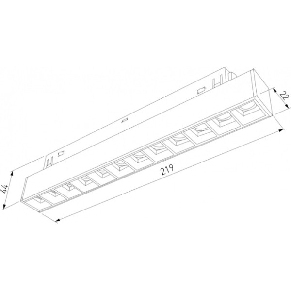 Трековый светильник Slim Magnetic 85005/01