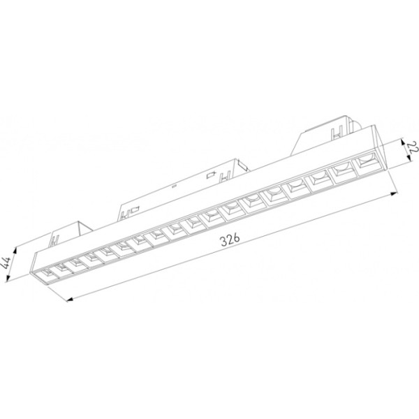 Трековый светильник Slim Magnetic 85006/01