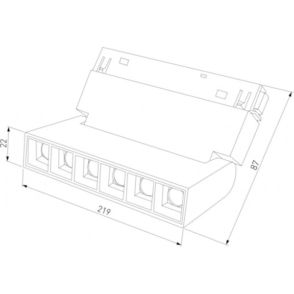Трековый светильник Slim Magnetic 85010/01