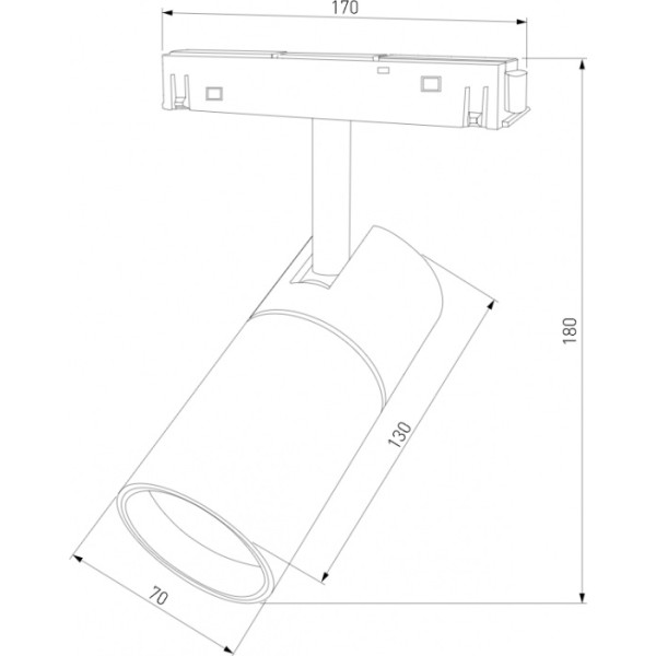 Трековый светильник Slim Magnetic 85013/01