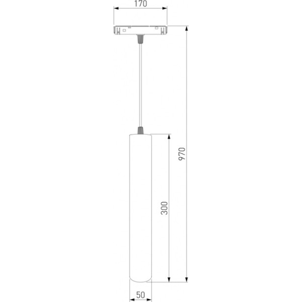 Трековый светильник Slim Magnetic 85014/01