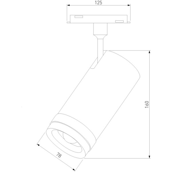 Трековый светильник Slim Magnetic 85045/01