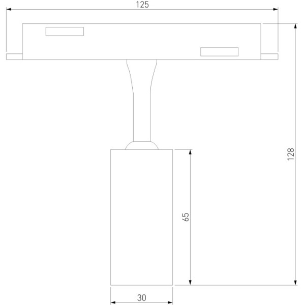 Трековый светильник Slim Magnetic 85036/01