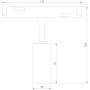 Трековый светильник Slim Magnetic 85036/01