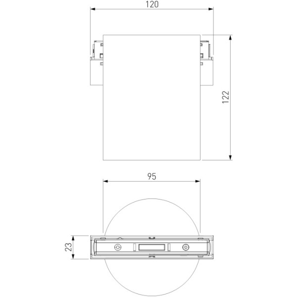 Трековый светильник Slim Magnetic 85054/01