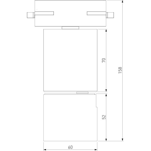 Трековый светильник Sens 85047/01