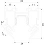 Шинопровод Slim Magnetic 85123/00