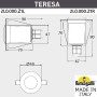Встраиваемый светильник уличный Teresa 2L0.000.000.LXZ1L
